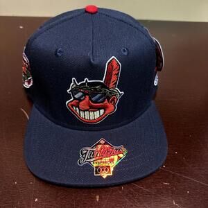 TWNTY-TWO MOE NEVER BROKE Blue, snapback hat.